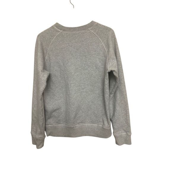 Louis Vuitton Grey & Neon Yellow Upside-Down Logo Sweatshirt Size M - Picture 2 of 16